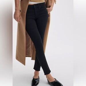 rag & bone Women's Classic Black Skinny Jeans